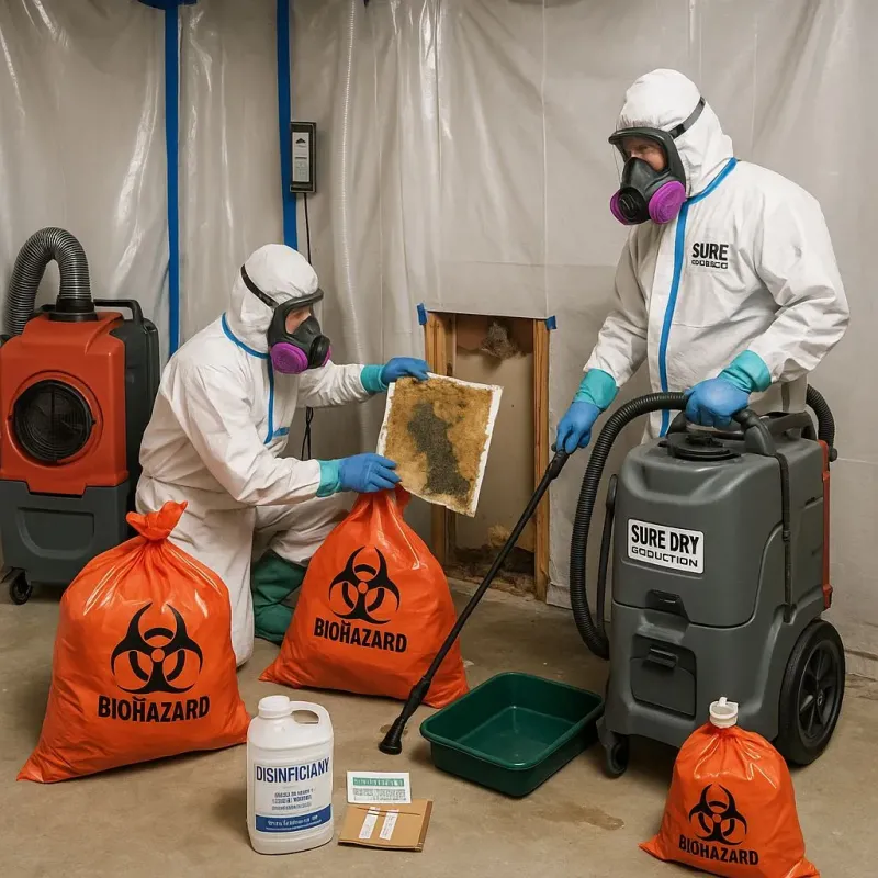 Contaminated Water Handling Protocols process in Tice, FL