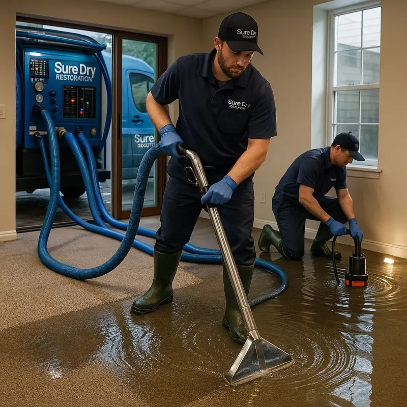 Water Extraction and Removal process in Tice, FL